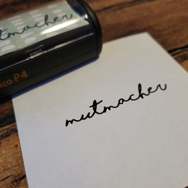 Stempel mutmacher