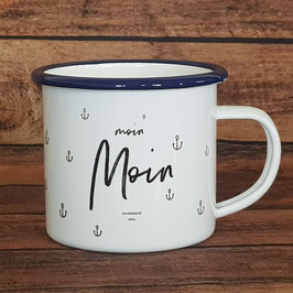 Moin Emaille Tasse