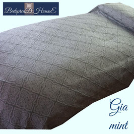 ベッドスプレッド ギア ミント GIA Mint サイズ：シングル：180ｘ200cm セミダブル：200×270cm ダブル：230×270cm クイーン：250×270cm