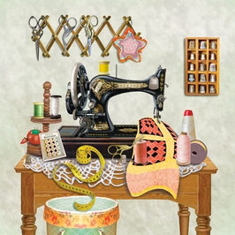 Open atelier: naaimachinenaaien