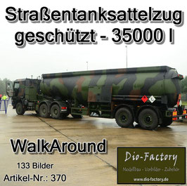 Straßentanksattelzug geschützt - 35000 ltr.