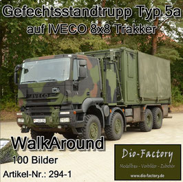 Iveco 8x8 Trakker Gefechtsstandtrupp Typ 5a