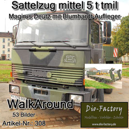 Sattelzug mittel 5 t tmil Magirus Deutz