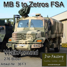 Mercedes 5 to. Zetros 4x4 FSA