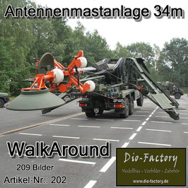 Antennenmastanlage 34m