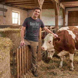 Baun Bua | Herren T-Shirt anthrazit