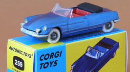 Citroen Ds 19 cabriolet sur base Corgi Toys vintage code 3 sthubert92