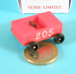 Car-Horse Peugeot 205 caisse a savon 1/43 port offert