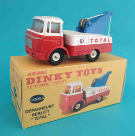 Camion Berliet GAk dépanneuse Total base Dinky Toys 589T vintage code 3 sthubert92