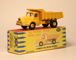 Camion Unic benne carrières sur base Dinky Toys 38B Code 3 sthubert92
