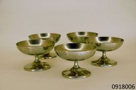 5 Glacéschalen Chrom (0918006) - VERKAUFT WEBSHOP 11, Magdalena Mathys, Basel