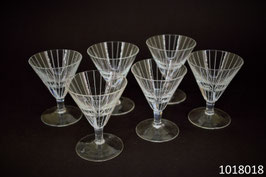 6 Gläser Kristall (1018018) - VERKAUFT WEBSHOP 14, Lea Meienberg, Zürich