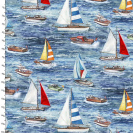 Fair Winds and Following Seas, Boote, 3Wishes Fabrics 0206005060526