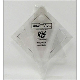 Kite in a Square Ruler Set (3P), KIS 3 x 3 inch, Bloc_Loc