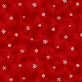 Red Small Snowflake, Holiday Happy Place, Jan Shade Beach, Henry Glass 06427150722