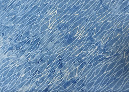 Wellen, Blau, Batik, Hoffman Fabrics, 08422550716