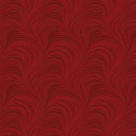 Medium Red Wave Texture Flannel, Benartex 110141501121