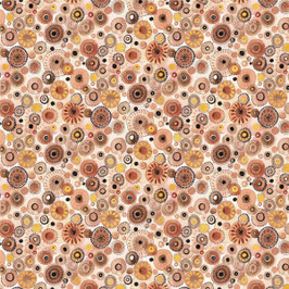 Flora & Form, Dotty, Fire Opal, Windham Fabrics 03203450926