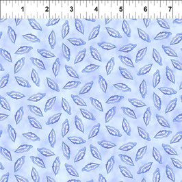 Daydreams, Tonal Leaves Blue, In The Beginning Fabrics 07046950925