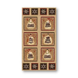 Panel Jingle Bell Time, Benartex 05072950821