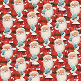 Comfort & Joy, Red Santas, Blank Quilting Corp. 10088050825