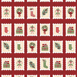 Christmas Village, Red Stamps, Rebecca Canale, Studio E 10078050825