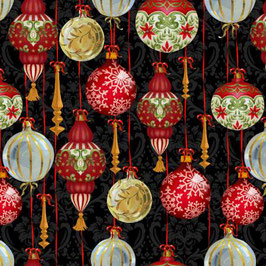 Black Ornaments, Christmas Legend 2, Henry Glass 06447150722