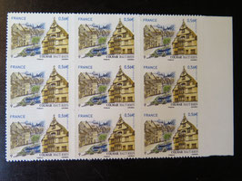 Bloc de 9 timbres ADH429 dont ADH429a Neuf**