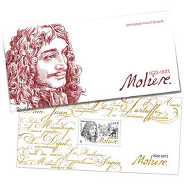 Bloc souvenir n°187 1,43€ Molière - 2022 Neuf**