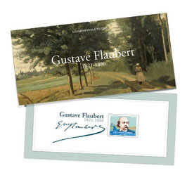 Bloc souvenir BS184 1,28€ Gustave Flaubert - 2021 Neuf**