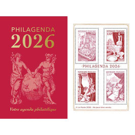 Philagenda 2026 - 2025 Neuf**