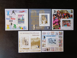 Collection complète blocs CNEP du 1 au 100 Neuf**