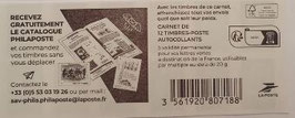 Carnet Marianne d'Iz 12LV Catalogue 1598-C? - 2023 Neuf**
