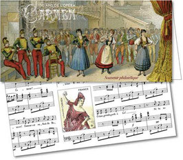 Bloc souvenir BS223 150 ans de l'opéra Carmen 2,10€  - 2025 Neuf**