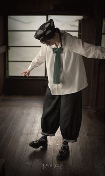 星の船セーラーブラウス〈白・M〉