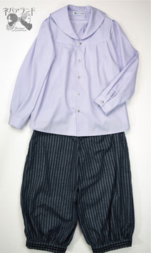 星の船セーラーブラウス〈ラベンダー・L〉