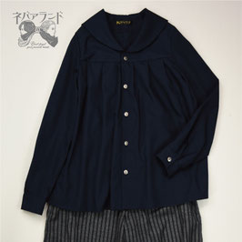 星の船セーラーブラウス〈紺・M〉