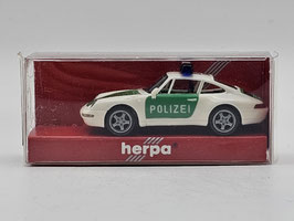 Herpa 1:87 Porsche 911 Carrera Polizei Nr. 185592