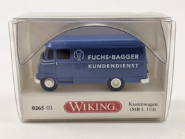 Wiking 1:87 Mercedes-Benz L319 Kastenwagen Nr. 026503