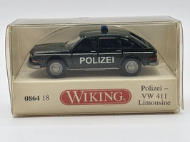 Wiking 1:87 VW Volkswagen 411 Limousine Polizei Nr. 086418