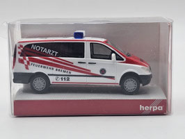Herpa 1:87 Mercedes-Benz Vito NEF Feuerwehr Nr. 046473