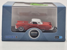 Oxford 1:87 Ford Thunderbird 1956 Fiesta Red Nr. 108646