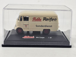 Schuco 1:87 Mini Cooper Fulda Reifen