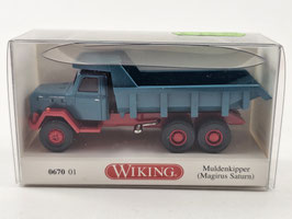 Wiking 1:87 Magirus Saturn Muldenkipper Nr. 067001