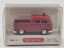 Wiking 1:87 VW Volkswagen T1 Doka Feuerwehr Nr. 086128