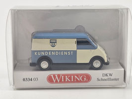 Wiking 1:87 DKW Schnellaster Kundendienst Nr. 033403