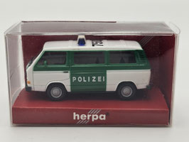 Herpa 1:87 VW Volkswagen T3 Caravelle Polizei Nr. 042383