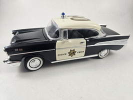 Road Legends 1:18 Chevrolet Belair 57 Police Chief