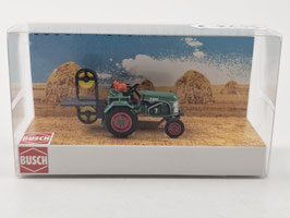 Busch 1:87 Traktor Kramer KL 11 mit Bandsägenanbau Nr. 40069