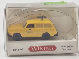 Wiking 1:87 VW Volkswagen 1600 Variant Funkmesswagen Nr. 004202